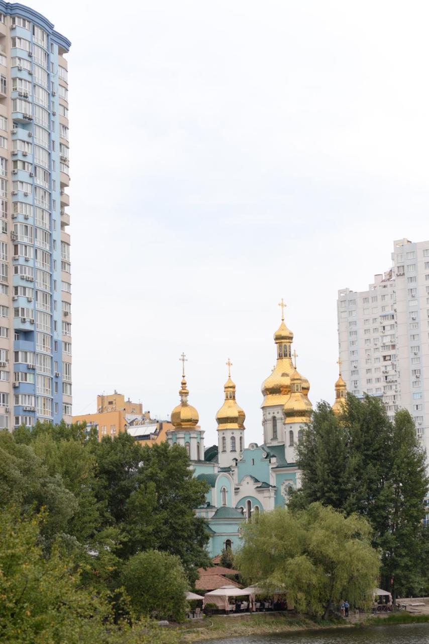 Apart Hotel Lake Apartments Kiew Exterior foto